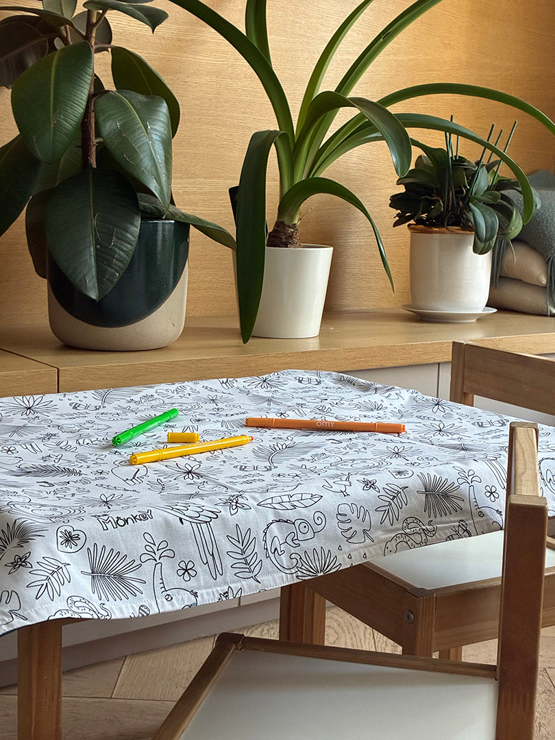 La nappe DUO à colorier