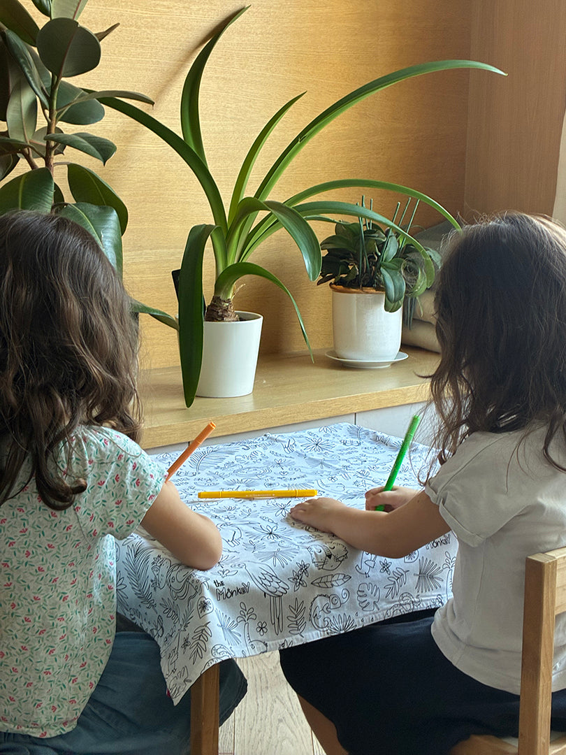 La nappe DUO à colorier