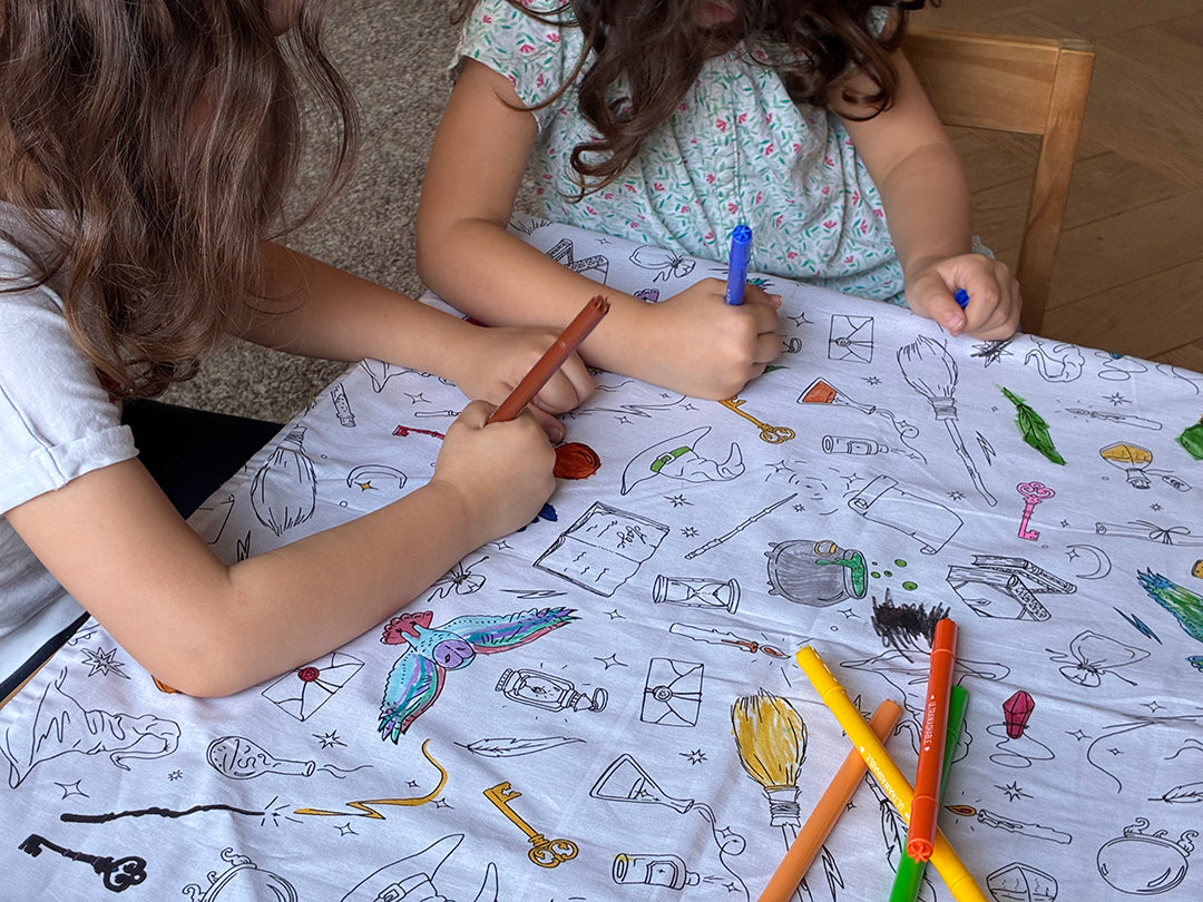 La nappe DUO à colorier