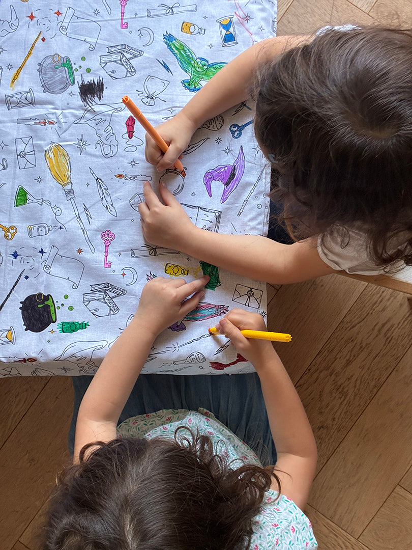 La nappe DUO à colorier