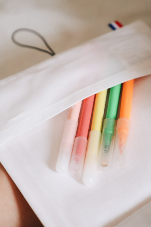 Coffret cahier de coloriage + 12 feutres ultra lavables | Loulou des Bois