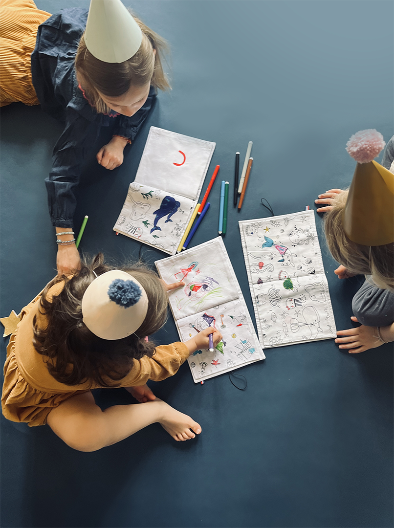 Le cahier de coloriage - Framboise
