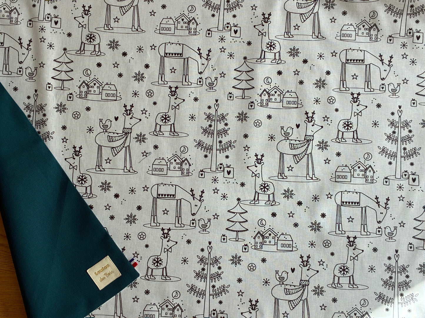 La nappe DUO de Noël à colorier - Edition limitée