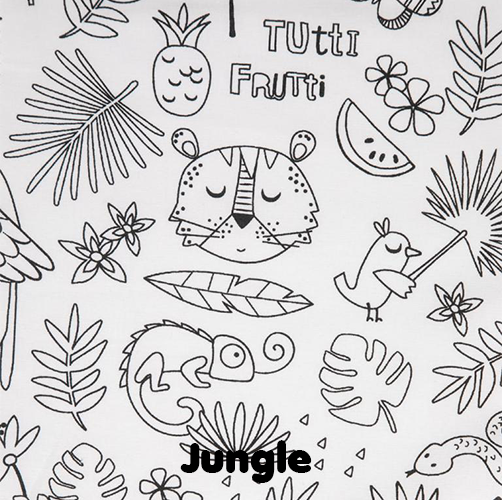 Set de table à colorier lavable —  Jungle | Loulou des Bois