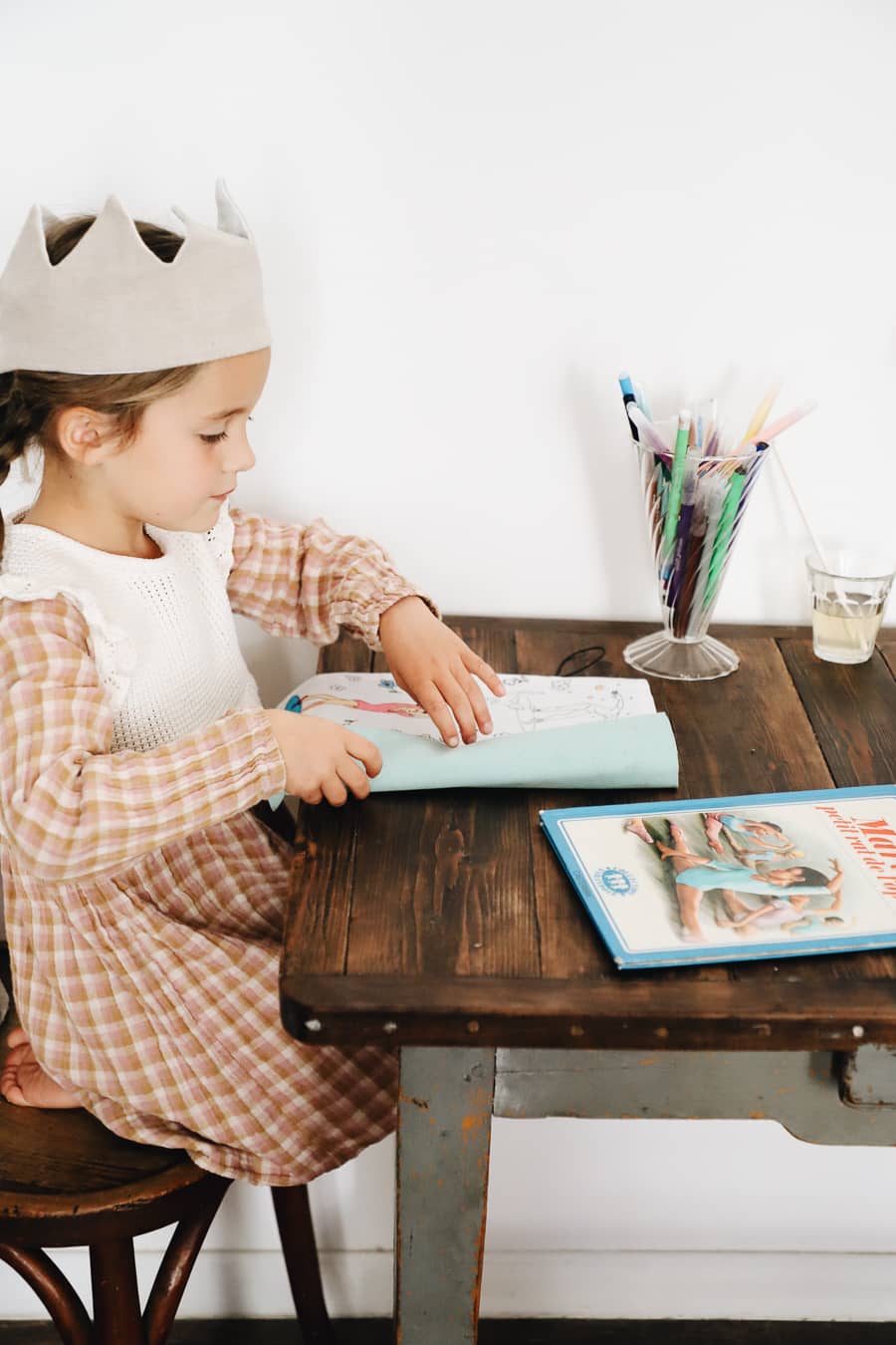 Set de table à colorier lavable — Martine fait de la danse  | Loulou des Bois