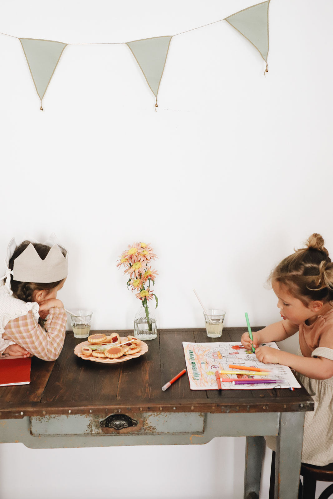 Set de table à colorier lavable —  Astronautes | Loulou des Bois