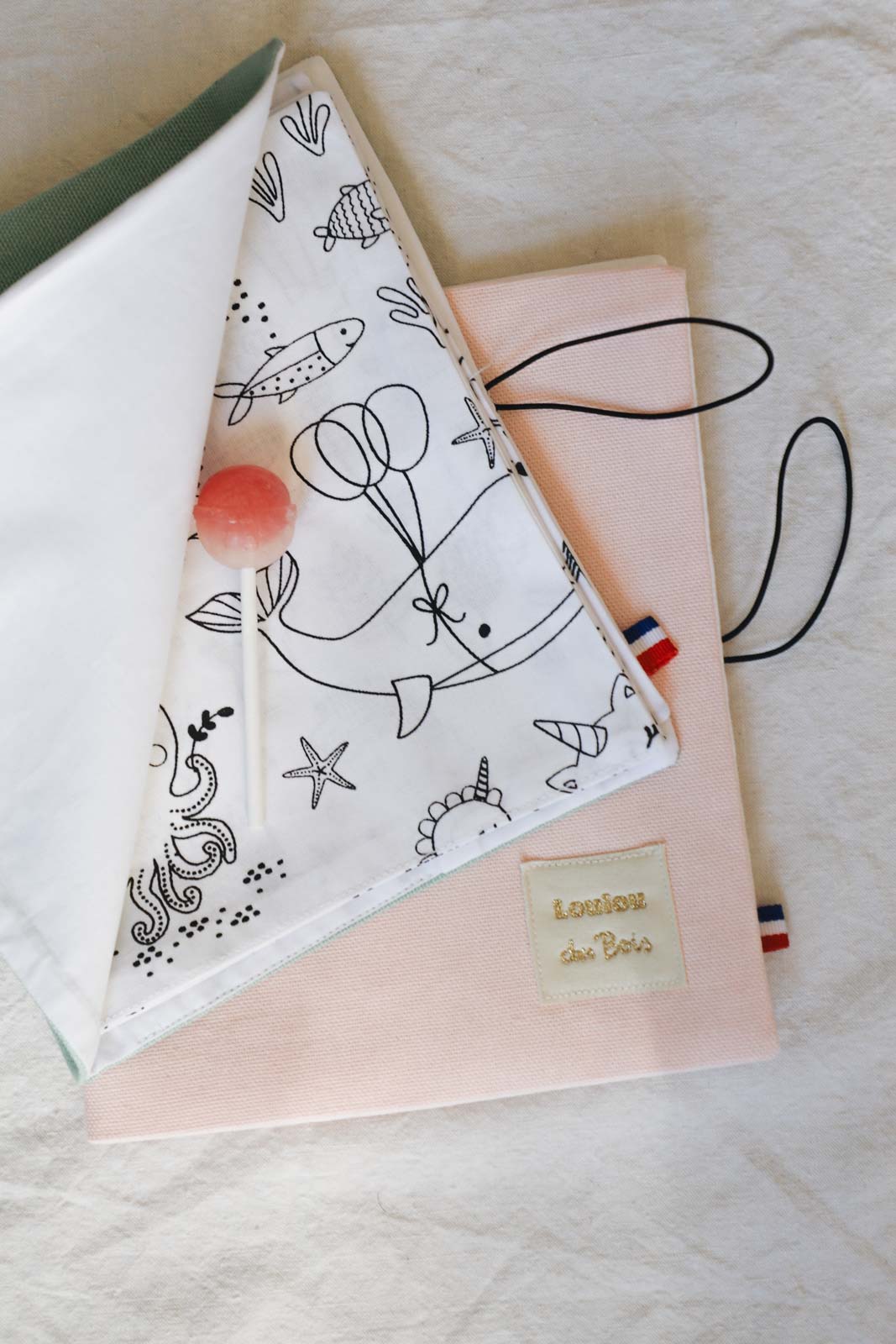Cahier de coloriage lavable — Licornes, Océans & Banquise | Loulou des Bois
