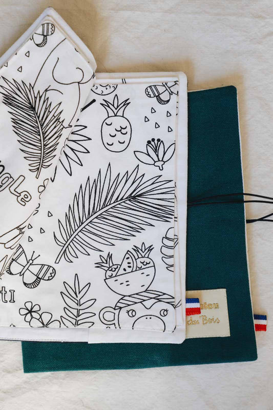 Cahier de coloriage lavable — Pirates, Sorciers & Jungle | Loulou des Bois
