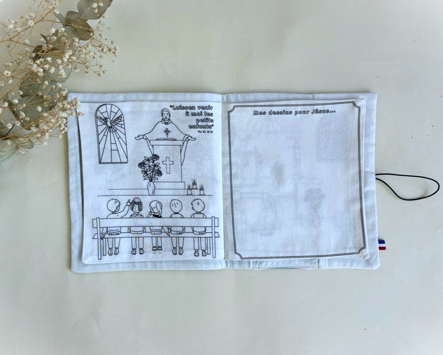 Le cahier de coloriage de Messe