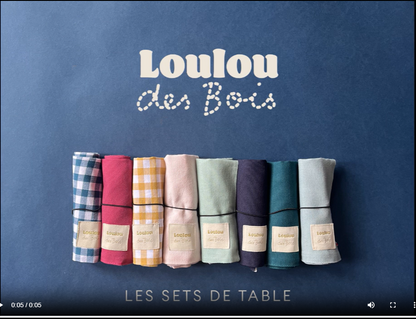 Le set de table à colorier - Vichy Marine